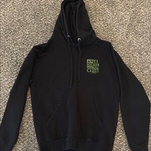 Anti Social Club Black Hoodie